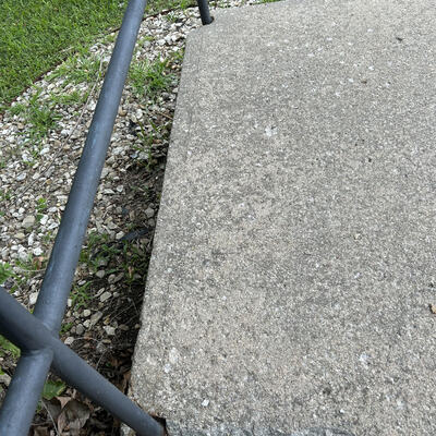 Ramp that needs repaired or replaced 2